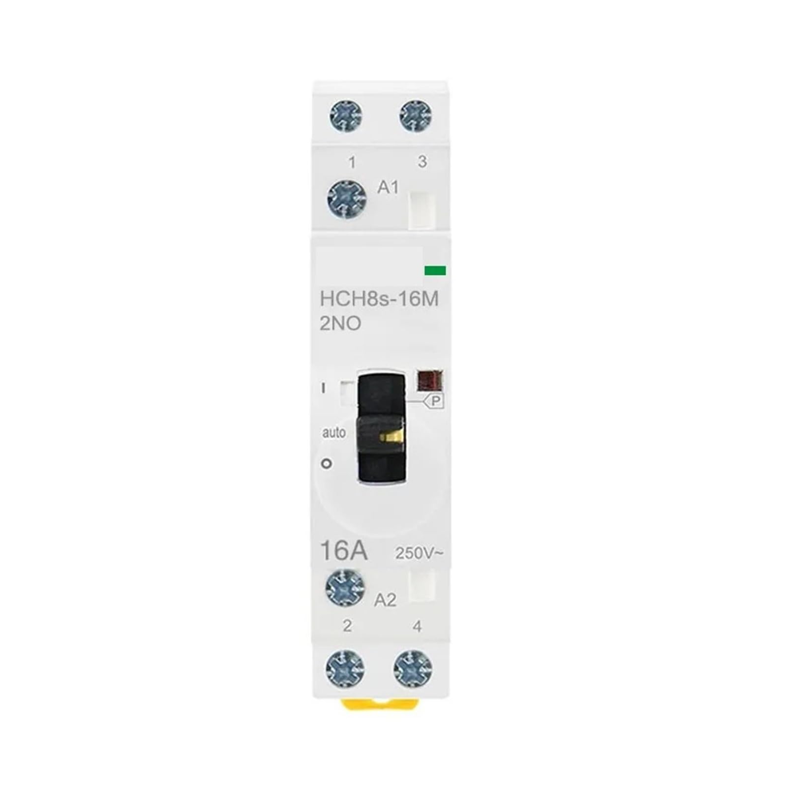 HCH8s-25M 2P 16A 20A 220V szyna DIN domowy AC modułowy stycznik z przełącznikiem ręcznym 2NO 1NO1NC lub 2NC (16M 2NO AC230V)