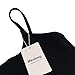 Meslong Women's Strappy Stretch Sports Bra Longline Yoga Tank Top Fitness Bra Workout Camisole Crop Tops for Teen Girl(Black,Medium)