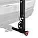 Allen Sports Deluxe Locking Quick Release 3-Bike Carrier for 2 in. & 1 4 in. Hitch, Model 532QR, Black