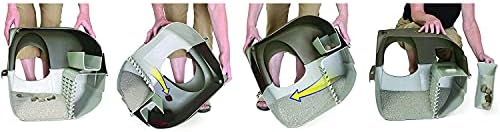 Omega Paw Self Cleaning Litter Box — texture and fabric close-up