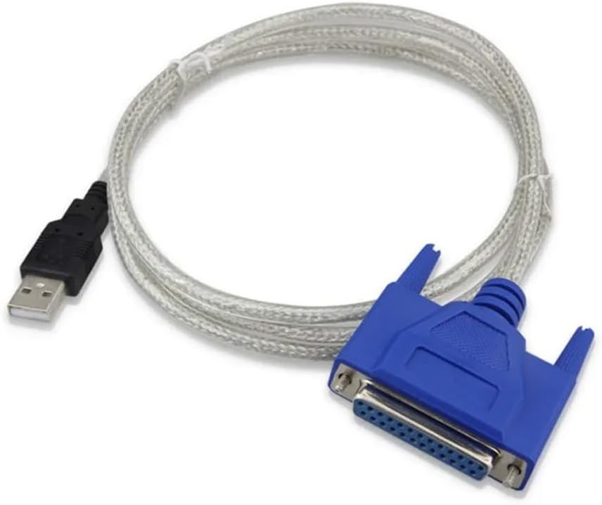 axGear High Quality DB25 USB to Female Parallel IEEE 1284 Printer Adapter Cable Cord