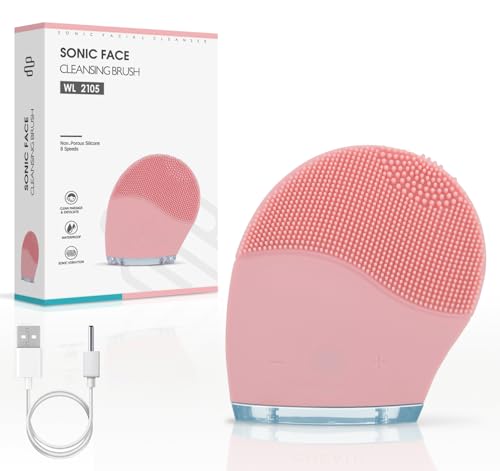 ENOA Spazzola Pulizia Viso – Ultrasonica, Detersione Profonda, Massaggio Antirughe,