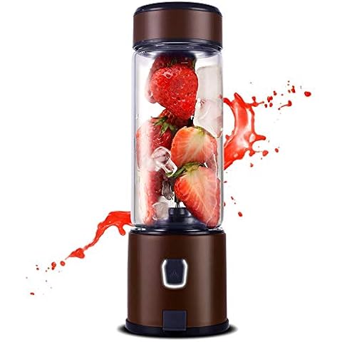 Smoothie Blender Standmixer, TTLIFE Tragbar Mixer 450ml Glas USB Rechargable 5100mAh Portable Blender Cover