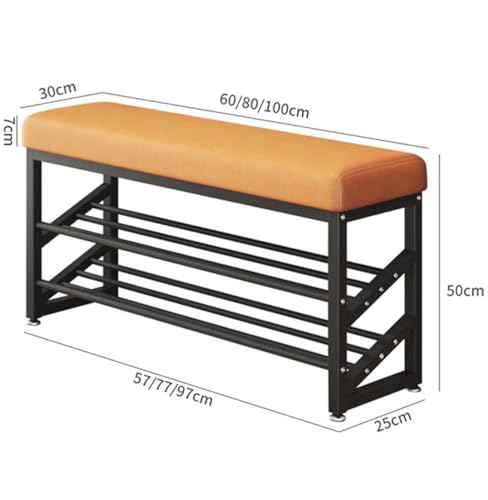 Banc à chaussures gain de place pour dégager les couloirs étroits - 3