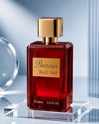 Baraja Red 500 Unisex Perfume Eau de Parfum Spicy Amber Woody 100ML 3.4 FL Oz (2, 100 ml) - 2