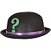 SUIT YOURSELF Party City Riddler Costume Accessory Kit for Adults - Warner Bros. DC Comics Costume Includes Hat, Tie, Gloves, & Mask - Costumes for Halloween, Birthday Parties & Themed Events