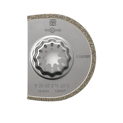 Fein StarLock Diamond Segmented Saw Blade for Marble, Epoxy Resin and Pozzolan Grouts Removal - Extra Thin - 2-15/16" Diameter - 63502216210