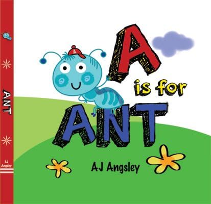 A Is for Ant - Children's Hardcover Boardbook