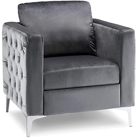 MCombo Velvet Accent Club Chair Cover