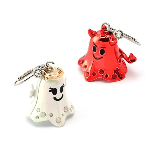 Betsey Johnson Halloween Ghost Dangle Earrings3