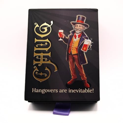 Chug | Drinking Card Game - Hilarious Adult Game for Parties, Game Night, Icebreakers, Birthday Gift, and More - 21+