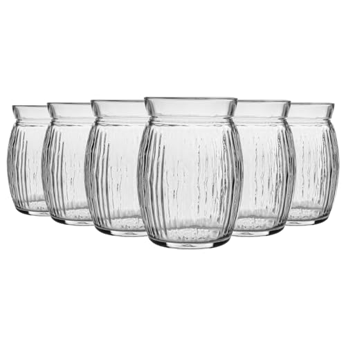 Bormioli Rocco 12 Piece Douce Coconut Cocktail Lunettes Set - Tiki Bar Tropical décoratif Potable Gobelets - 440ml
