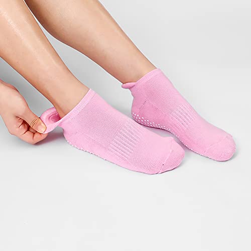 Grippy Socks For Women Pilates Yoga,Non Slip Hospital Labor And Delivery Cotton Socks With Grippers For Women,Grippy Sticky Socks With Cushion For Barre,Slipper Socks For Home #TOP6
