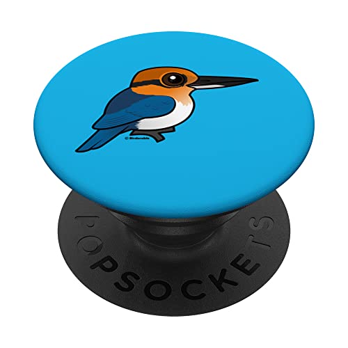Birdorable Guam Kingfisher Bird Extinct in the Wild PopSockets Swappable PopGrip