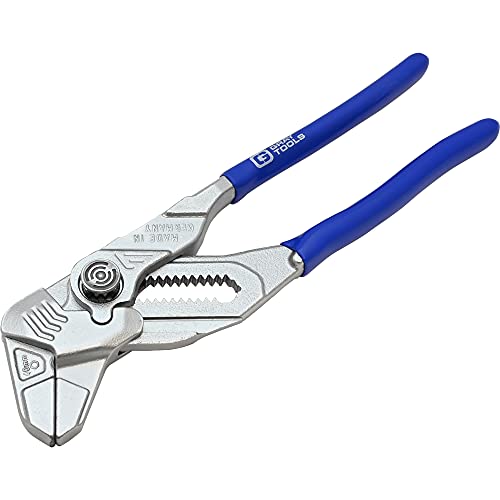7" Pliers Wrench, Smooth Jaws, 2" Maximum Jaw Opening, Sae And Metric Scales, Thin Profile, Made In Germany (Length: 7") #TOP14