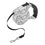 CAPASTEC Einziehbarer Hundegurt Ergonomischer Griff Branche Für Haustiere Unter 40 Kg 5 Meter