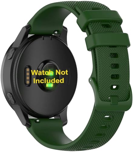Image of Zitel Band Compatible with Garmin Forerunner 265, 255, 255 Music, Vivoactive 4 45mm, Venu 245 mm, Venu 3 45mm - 22mm Wide Quick Release Watch Band