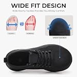 Ulogu Chaussures d'orteil en acier large pour hommes Femmes étanche à l'eau semelle antidérapante sneakers de sécurité confortable poncture proof indestructible