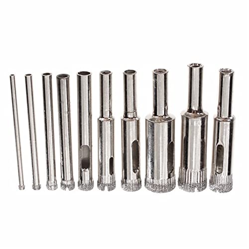 Juego de Brocas de Diamante 10 Piezas 3mm-13mm miniatura 1