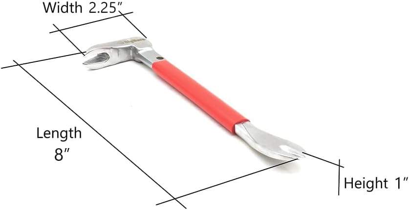 Big Horn 15163 8 Inch Claw Nail Puller Pry Bar