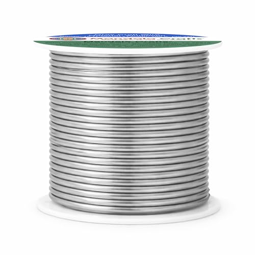 Image of Mandala Crafts 16 Gauge Gray Anodized Aluminum Craft Wire, 100 FT | Colored, Flexible, Bendable, for Bonsai, Armature, Sculpting, Wire Wrapping, Jewelry Making, Weather & Tarnish Resistant