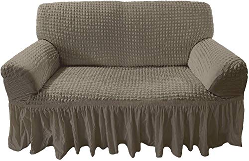 Russo Tessuti Copridivano Elasticizzato con Balza