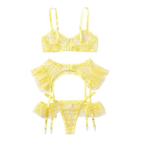 Sous-vêtements dentelle femme 4XL pour une soirée romantique élégante