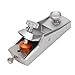 AYNEFY Mini Wood Planer VG10 Steel Cutter, Adjustable Comfortable Grip and Smooth Planing, CNC Machined Woodworking Hand Tool for Professionals and DIY Enthusiasts, Suitable for Craft