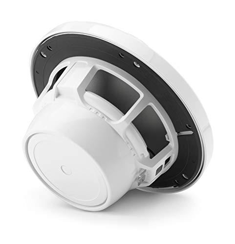 JL Audio Marine 6.5\" Coaxial Speakers - Gloss White Grilles - Image 3