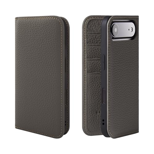 HANATORA for iPhone 17Air �P�[�X �蒠�^ �{�v �X�}�z�P�[�X �X�}�z �X�^���h �R�[�h�z���_�[ �t�� �V�������N�J�[�t���U�[ �}�O�l�b�g�Ȃ� �I���[�u�O���[ PH-17Air-OliveGray �M�t�g �a���� ���� �j�� �ޏ� 