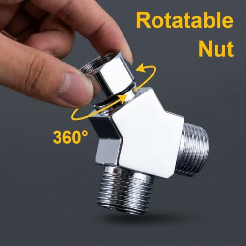 Image of Serplex Washing Machine Faucet Splitter Y Shape Water Divider