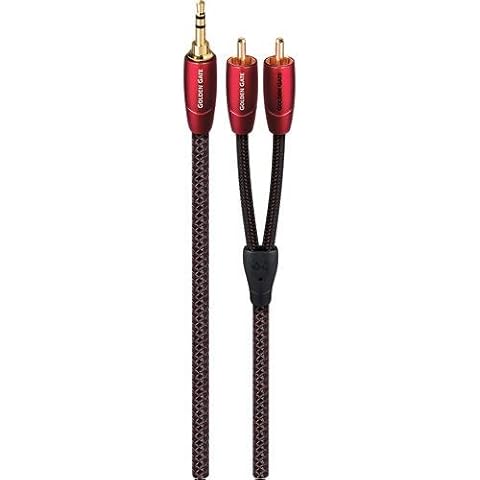 AudioQuest 3m Golden Gate 3.5mm - 2xRCA cable de audio Cover