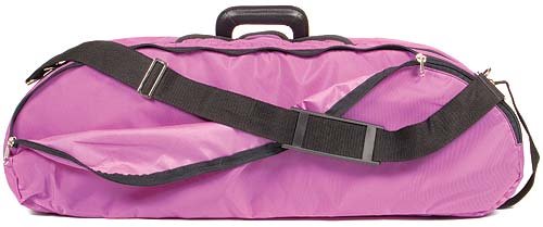 Bobelock 1047Fv Purple Fiberglass 4/4 Violin Case With Silver Velvet Interior And Protective Bag #TOP5