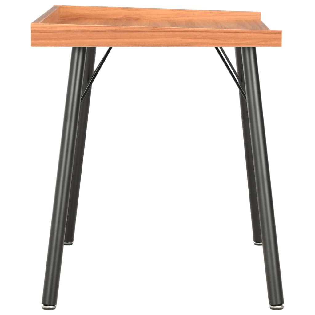 Scrivania,Supporto per stampante,Piccola postazione di lavoro in casa,Scrivania per computer in stile moderno,Scrivania Marrone 90x50x79 cm