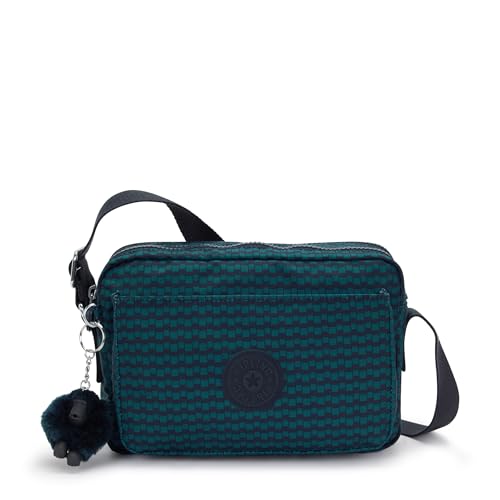 Image of Kipling Women's Abanu Medium Crossbody Bag, Lightweight, Adjustable Nylon Waist Pack with Multi-Compartment Zip Pockets