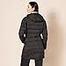 Amazon Essentials Women's Lightweight Water-Resistant Packable Hooded Puffer Coat (Available in Plus Size), Black, X-Large