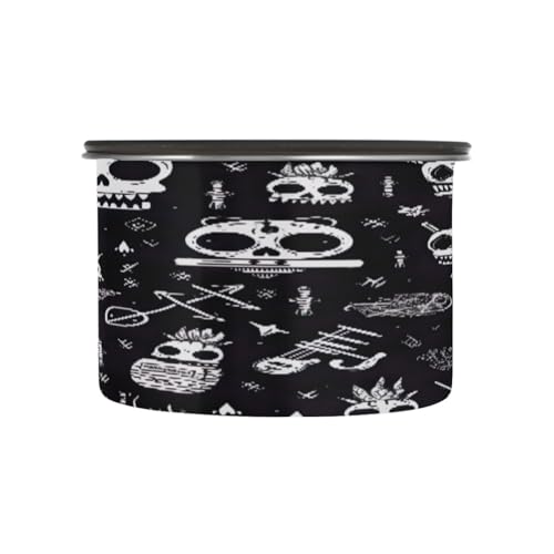 Contenedor Hermético de Acero Inoxidable para Café 500ml