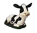 Animal Den Cow Bobblehead Figure Statue for Car Dashboard Holstein