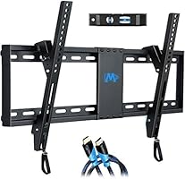 Mounting Dream UL Listed TV Mount for Most 37-70 Inches TVs, Universal Tilt TV Wall Mount Fits 16", 18", 24" Studs with...