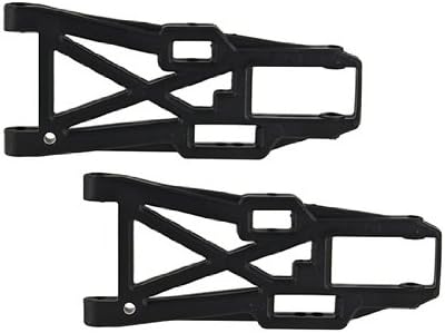 Tanboo 2pcs HSP 06011 Front Lower Arms for 1/10 Cars (Black),RC Repair Accessories