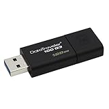 Kingston 128GB DataTraveler 100 G3 USB 3.0 100MB/s Read, 10MB/s Write (DT100G3/128GB)