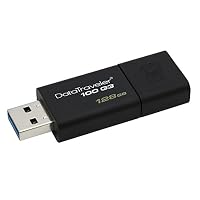 Kingston – Kingston DT100G3/128GB DataTraveler 100 G3, USB 3.0, 3.1 Fla
