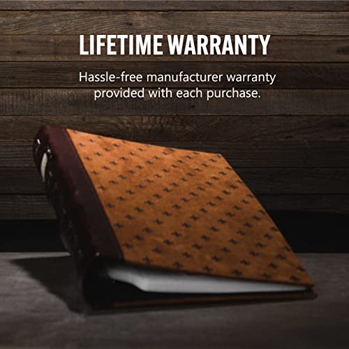 image for Bellagio-Italia Tuscany CD/DVD Storage Binder - Leather - 48-Disc Capa