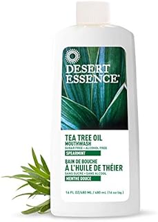 Desert Essence Tea Tree Oil Mouthwash 16 Fl Oz
