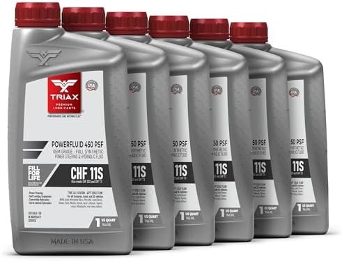 TRIAX POWERFLUID 450 CHF 11S, CHF 202 & CHF 7.1 SPEC - OEM Grade | Power Steering | Hydro-Pneumatic Suspension | Central Locking | Traction Control | All European Cars (1 Quart (6 Pack))