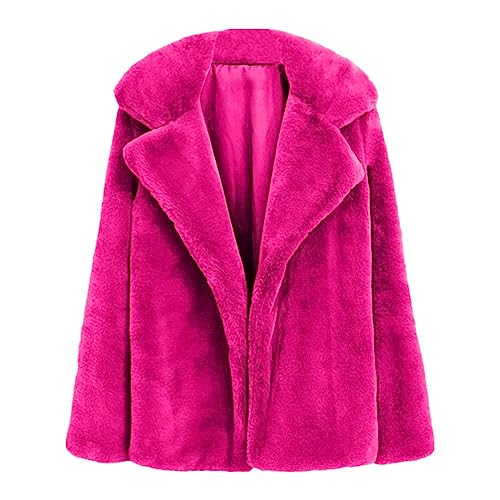 Cappotto da donna Cappotto Autunno Inverno Cappotto a maniche lunghe Giacca con, Ht, XL