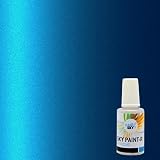 CARSKY Penna ritocchi verniciatura compatibile con Citroën BLUE ELECTRA MET LX (flacone pennello da 20 ml) + vernice lucida (flacone pennello da 20 ml)