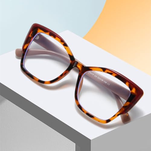 Lunettes œil de chat rétro léopard pour affirmer votre style et structurer votre visage - 2