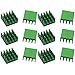 12PCS Aluminum HeatSinks 14 * 14 * 7MM Heat Sink Cooler for Mos Cooling IC mos Cooler Electronic Parts DIY
