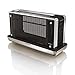 Morphy Richards Toaster Redefine 228000 transparent/schwarz/silbern, 1.5 liters